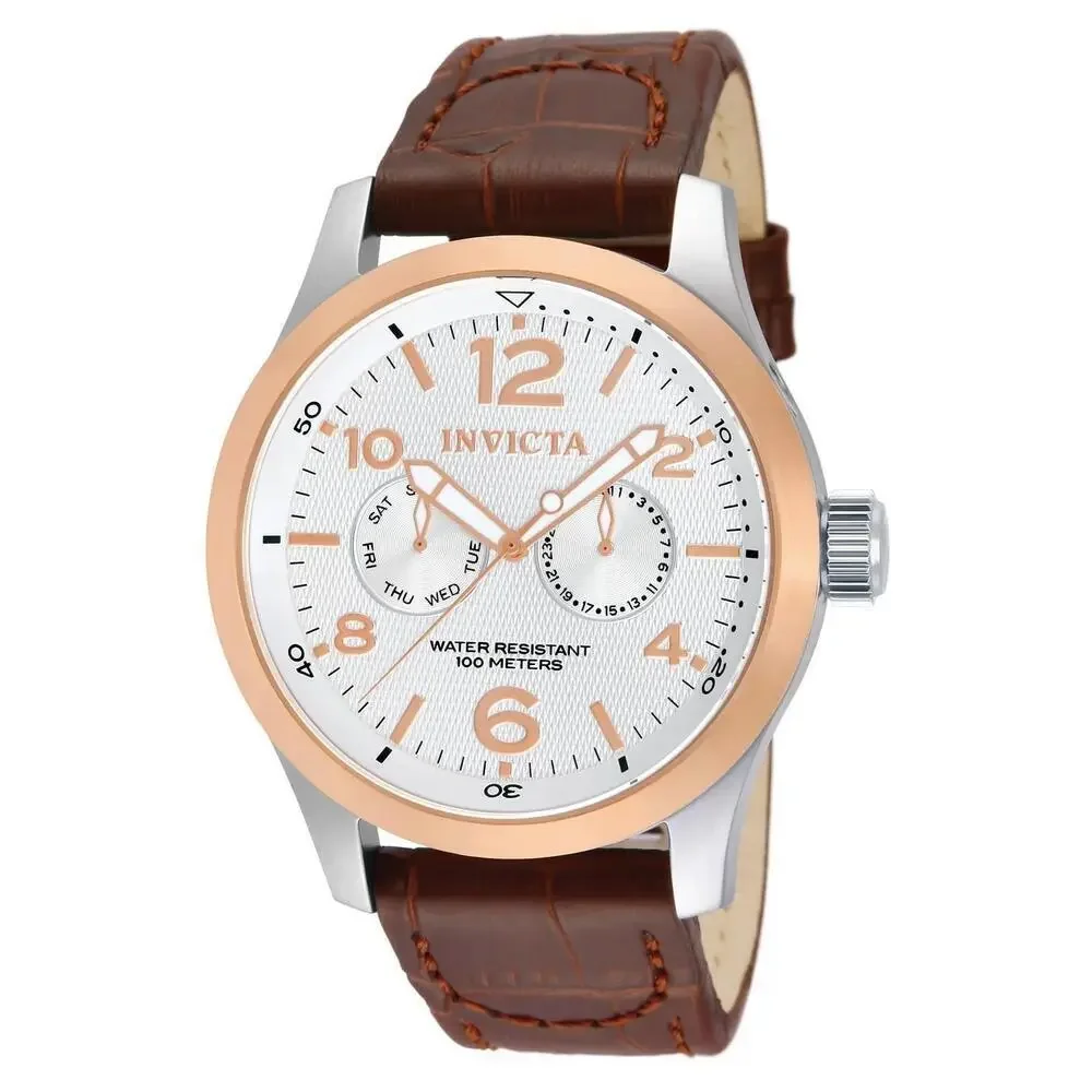 NWT Invicta 13010 I-Force | Multifunction | Silver | Men's Watch